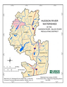 Hudson Watershed Map